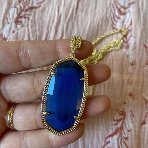 Deep blue KENDRA Scott long necklace